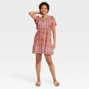 Knox Rose Ruffle A-Line Dress (Box D)